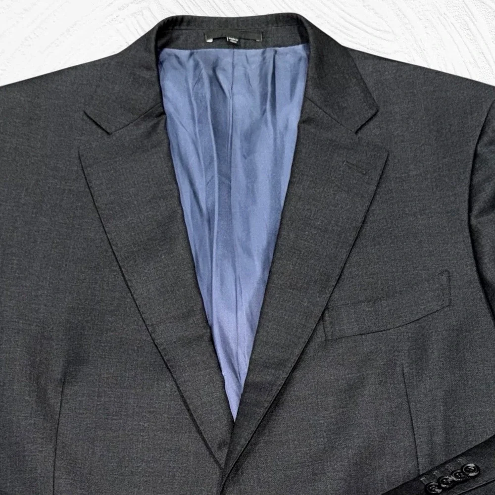 Suitsupply Napoli Blazer 48R(47) Single Breast Vitale Wool 110s Surgeon Cuff